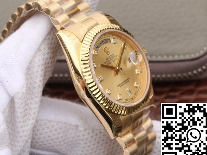 Yellow 988 Day-Date II Elegant Gold Rolex EW Factory Dial 18K 40MM 218238 0814